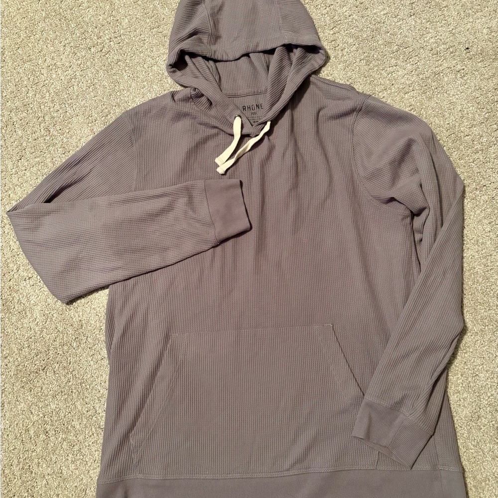 RHONE Men's Taupe Hoodie